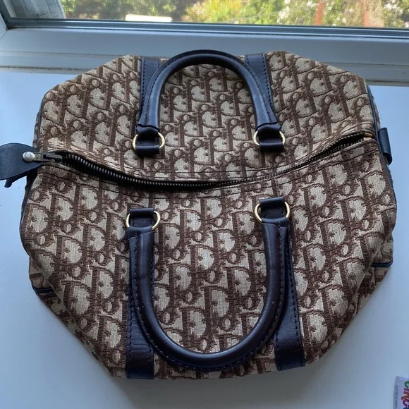 Vintage Rare Christian Dior Trotter Boston bag - Picture 6 of 9